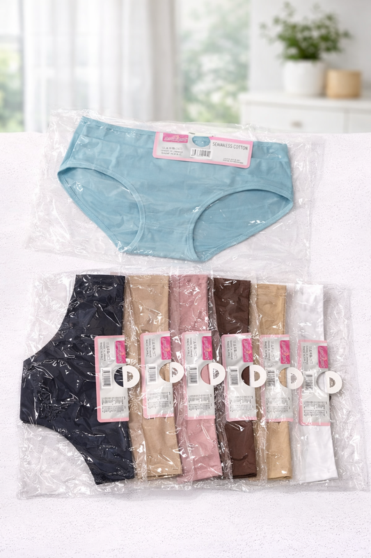 Seamless Cotton Panty – Free Size | Soft, Stretchable &amp; Everyday Comfort